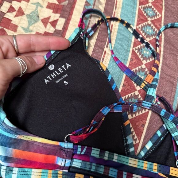 Athleta Swim Bikini Top size small - Picture 2 of 4